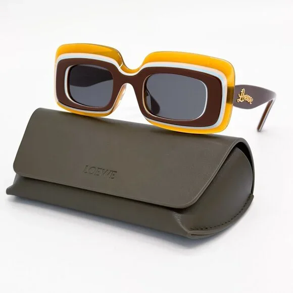 NEW LW40139U 47A, LOEWE SQUAER UNISEX SUNGLASSES LOEWE